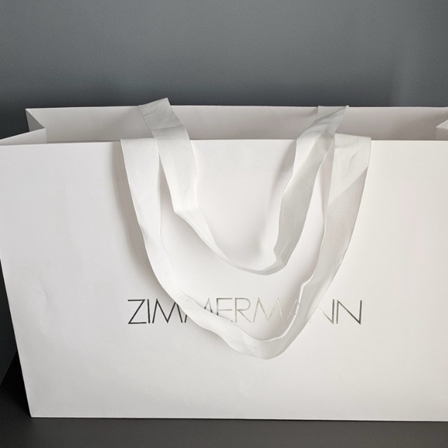 Authentic Zimmerman Paper Shopping Bag